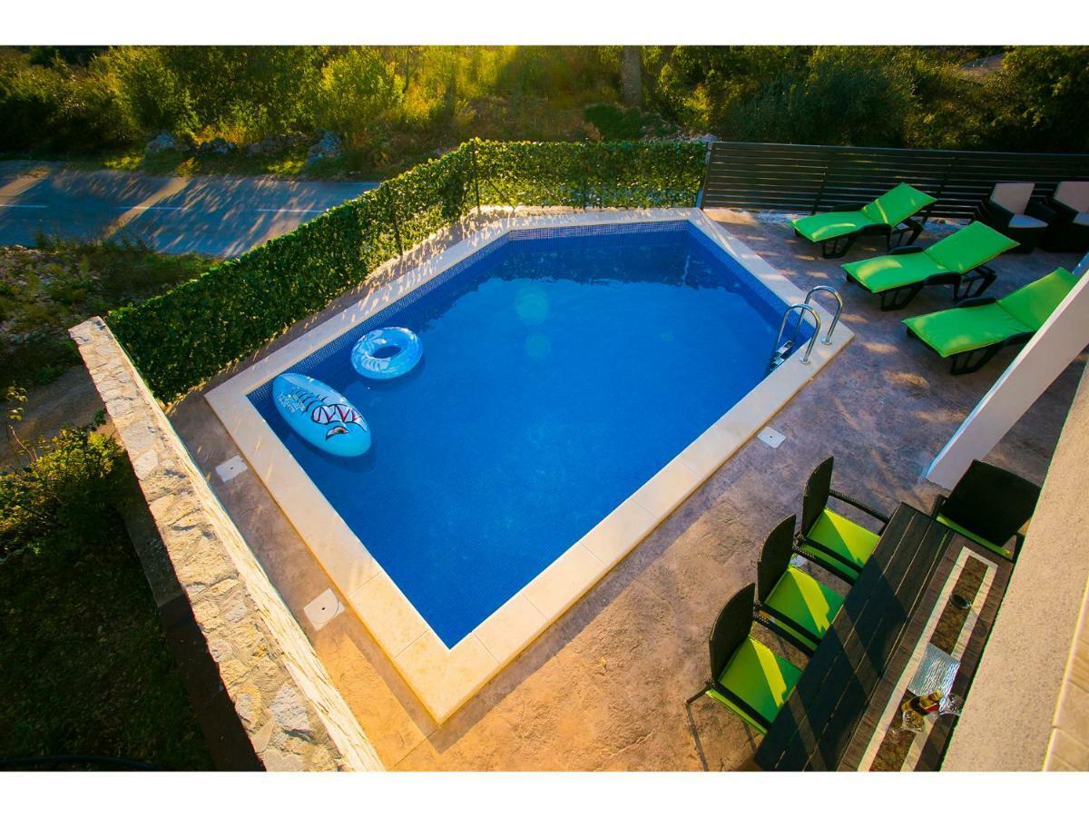 Villa Croatia Sea View With Heated Pool Vinišće Exterior foto
